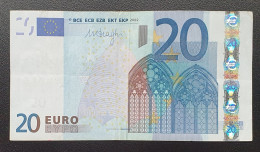 20 Euro 2002 L085 U Francia Draghi Circulado Ver Fotos - 20 Euro
