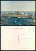 BARCOS SHIP BATEAU PAQUEBOT STEAMER [ BARCOS # 05377 ] - COMPANHIA COLONIAL NAVEGAÇÃO INFANTE D HENRIQUE 6-1967 - Steamers