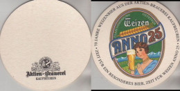 5003410 Bierdeckel Rund - Aktien-Brauerei, Kaufbeuren - Sous-bocks