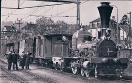 Spanisch - Brötli - Bahn, Cent Ans Chemin De Fer Suisses 1847-1947, Locomotive à Vapeur (8) - Treinen