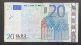 20 Euro 2002 P016 X Alemania Trichet Circulado Ver Fotos - 20 Euro