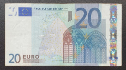 20 Euro 2002 P018 X Alemania Trichet Circulado Ver Fotos - 20 Euro