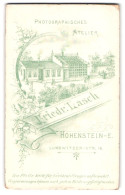 Fotografie Friedr. Lasch, Hohenstein, Ansicht Hohenstein-E., Lungwitzer-Strasse 16, Filiale Des Ateliers  - Lugares