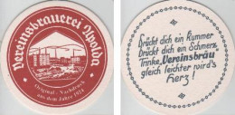 5000505 Bierdeckel Rund - Apoldaer Vereinsbrauerei - Nachdruck - Beer Mats