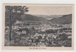 39093041 - Bad Koenig Im Odenwald. Gelaufen, Marke Entfernt, Abrissspuren. Handschriftliches Datum Von 1920. Gute Erhal - Bad Koenig