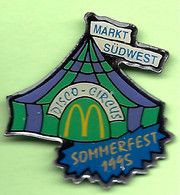 Pin's Mac Do McDonald's Markt Südwest Summerfest 1995 Disco Circus - 3A19 - McDonald's