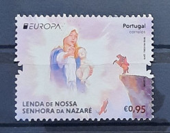 2022 - Portugal - MNH - Europa - Stories And Myths - Continent - 1 Stamp + 1 Block Of 2 Stamps - Blocks & Kleinbögen
