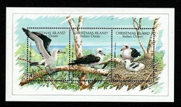 Christmas Islands SG 307 MS 1990 Abbotts Booby,mint Never Hinged, - Christmaseiland