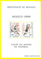 MONACO 1986 Coppa Del Mondo Di Calcio - Nuevos