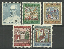 Switzerland 1967 Mi 853-857 MNH  (ZE1 SWT853-857) - Otros