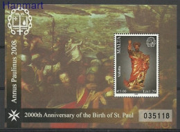 Malta 2008 Mi Block 44 MNH  (ZE2 MLTbl44) - Christentum