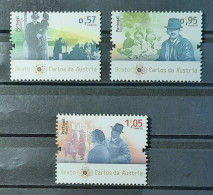 2022 - Portugal - MNH - Blessed Charles Of Austria - Madeira - 3 Stamps + Block Of 1 Stamp - Unused Stamps