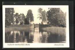 AK Zechlinerhütte, Zootzenbrücke  - Zechlinerhütte