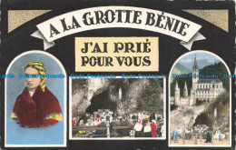 R674597 Lourdes. A La Grotte Benie J Ai Prie Pour Vous. C. A. P. Multi View - Monde