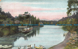 R674602 Loch Katrine Trossachs Pier And Streamer. J. W. B. Commercial Series. No - Monde