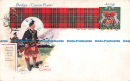 R674057 Badge Cumin Plant. Clain Cumin. The Clan Tartan. W. And A. K. Johnston. - Monde