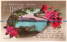 R674667 A Birthday Wish For My Uncle. Rotary Photo - Monde
