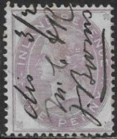 GB QV Inland Revenue 1d Fiscally Used [D16/1] - Revenue Stamps