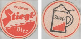 5000896 Bierdeckel Rund - Salzburger Stiegl Bier - Beer Mats