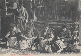 Old German Edition Postcard Terzije Craftsmen At Work. Bosnia & Herzegowina - Bosnië En Herzegovina