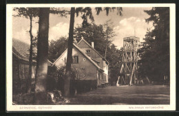 AK Gernrode, Gasthaus Waldhaus Viktorshöhe  - Autres & Non Classés