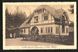 AK Elgersburg /Thüringer Wald, Gasthaus Mönchhof  - Elgersburg