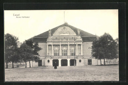 AK Kassel, Neues Hoftheater, Friedrichsplatz  - Theatre