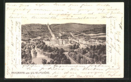 AK Kassel-Wilhelmshöhe, Panorama Mit Schloss Und Herkules  - Kassel