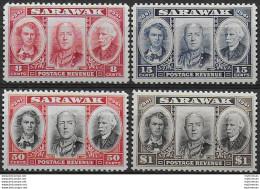 1946 Sarawak Centenary Brooke Amministration 4v. MNH SG N 146/49 - Altri & Non Classificati