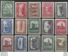 1928-29 Newfoundland Publicity Issue 15v. MNH SG. N. 164/78 - Other & Unclassified