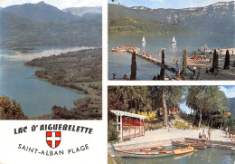 73-SAINT ALBAN PLAGE LAC D AIGUEBELETTE-N°2796-C/0069 - Other & Unclassified