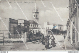 Cf544 Cartolina Sousse Eglise St.felix Tunisie Tunisia 1932 - Autres & Non Classés