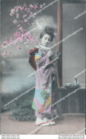 Cf547 Cartolina  Postcard Pc Lady Japan Giappone Japanese 1913 - Sonstige & Ohne Zuordnung