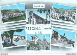 Cf569 Cartolina Saluti Da Pescina Provincia Di  L'aquila Abruzzo - L'Aquila