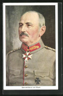 AK Heerführer Genraloberst Von Kluck In Uniform  - Guerre 1914-18