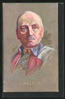 AK Heerführer Generaloberst Von Kluck In Uniform, Europäischer Krieg 1914-15  - Guerre 1914-18