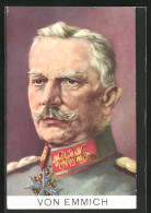 AK Heerführer Vom Emmich In Uniform Mit Halsorden  - Guerre 1914-18