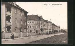 AK Coswig I. S., Wohnhäuser An Der Kurfürstenstrasse  - Coswig