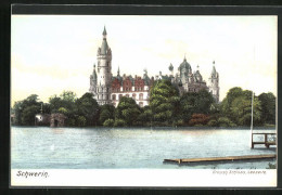 AK Schwerin, Seeseite Vom Grossherzoglichen Schloss  - Schwerin