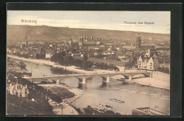 AK Würzburg, Panorama Vom Käppele  - Würzburg