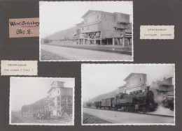 Fotoalbum 75 Fotografien Ohntal Basalt-Werke, Ansicht Ortenberg / Hessen, Schotterwerk, Schütte Zum Beladen Von Zügen  - Alben & Sammlungen