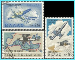 GREECE- GRECE - HELLAS 1999: 170drx " Hellenic Royal Air Force" blok/4 From. Set Used - Gebraucht