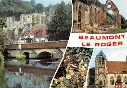 27-BEAUMONT LE ROGER-N°2800-D/0121 - Beaumont-le-Roger