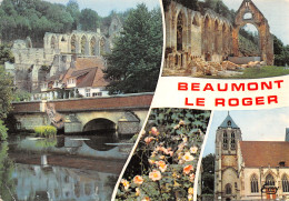 27-BEAUMONT LE ROGER-N°2800-D/0041 - Beaumont-le-Roger