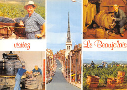 69-BEAUJOLAIS FOLKLORE VENDANGES-N°2802-C/0199 - Andere & Zonder Classificatie