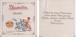 5000158 Bierdeckel Quadratisch - Raubritter - Gott Erhalts - Beer Mats