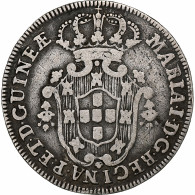 Angola, Colonie Portugaise, Maria I, 4 Macutas, 1796, Lisbonne, Argent, TB+ - Portogallo