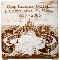 Vatican, Benedict XVI, 10 Euro, 350th Anniversary Of St. Peter's Collonade, BE - Vaticano