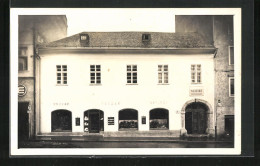 AK Salzburg, Mozarts Wohnhaus Am Makartplatz 8  - Autres & Non Classés