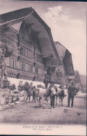 Scènes Paysannes, Armaillis Et Taurillons, Sortie Du Bétail, Fidèles à La Terre. Publicité LACTAS GLAND (B 17) - Viehzucht